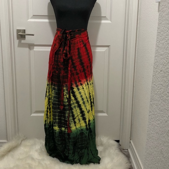 Dresses & Skirts - Bob Marley Color Wrap Skirt